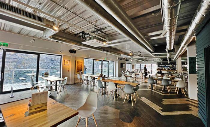 Blondin Restaurant at Zip World Penrhyn Quarry